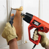 Black+Decker KX2001K pistola ad aria calda, 2000 W, 50–450 °C / 90–600 °C
