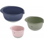 Emsa set di ciotole multicolore Prep & Bake 3 pezzi