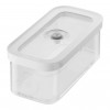 ZWILLING 1026082 contenitori rettangolari per alimenti, 5,4 l, trasparente/bianco, 5 pz.