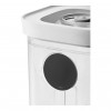 ZWILLING 1026082 contenitori rettangolari per alimenti, 5,4 l, trasparente/bianco, 5 pz.