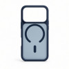 Evelatus Silver-Shield Skin Feel custodia 2-in-1 MagSafe per Apple iPhone 18 Pro Max, blu navy