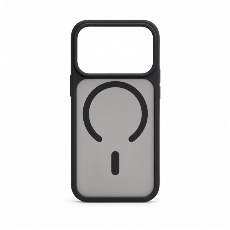 Evelatus Silver-Shield Skin Feel custodia 2-in-1 MagSafe per Apple iPhone 18 Pro, nero