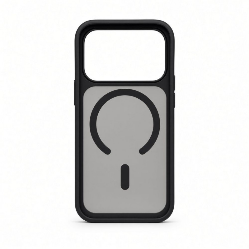 Evelatus Silver-Shield Skin Feel custodia 2-in-1 MagSafe per Apple iPhone 18 Pro, nero