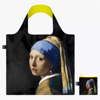LOQI borsa Johannes Vermeer – Ragazza con l'orecchino di perla Neon