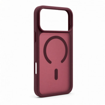 Evelatus Silver-Shield Skin Feel custodia 2-in-1 MagSafe per Apple iPhone 18 Pro Max, bordeaux