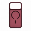 Evelatus Silver-Shield Skin Feel custodia 2-in-1 MagSafe per Apple iPhone 18 Pro Max, bordeaux