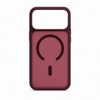 Evelatus Silver-Shield Skin Feel custodia 2-in-1 MagSafe per Apple iPhone 18 Pro Max, bordeaux
