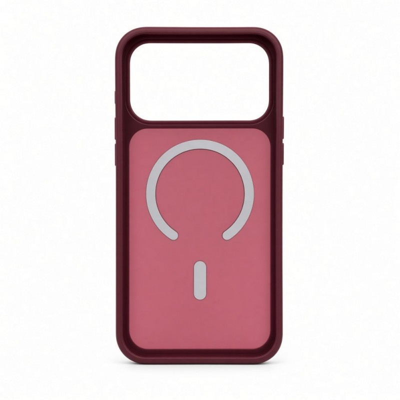 Evelatus Silver-Shield Skin Feel custodia 2-in-1 MagSafe per Apple iPhone 18 Pro Max, bordeaux