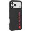 Audi R8 custodia MagSafe in fibra di carbonio per iPhone 18 Pro Max / 17 Pro Max, nero