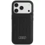 Audi custodia MagSafe in pelle sintetica per iPhone 18 Pro / 17 Pro, nero