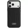Audi custodia MagSafe in pelle sintetica per iPhone 18 Pro Max / 17 Pro Max, nero