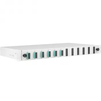 EFB Elektronik scatola di giunzione estraibile SC 50/125 µm OM3, 12 pigtail, 6 accoppiatori