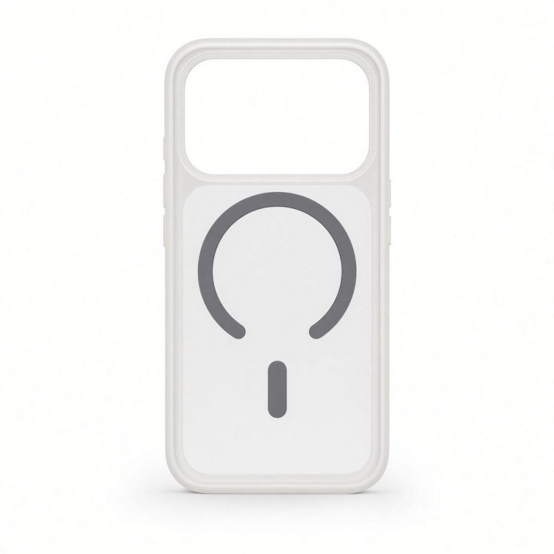 Evelatus Silver-Shield Skin Feel custodia 2-in-1 MagSafe per Apple iPhone 18 Pro, trasparente opaco