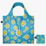 LOQI borsa Smiley – Flowers Blue