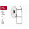 Capture CA-LB3006 etichette termiche dirette, permanenti, 100 x 150 mm, bianco, rotolo