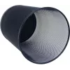 WEDO cestino Office in filo metallico, 18 l, rotondo, nero, altezza 350 mm