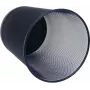 WEDO cestino Office in filo metallico, 18 l, rotondo, nero, altezza 350 mm