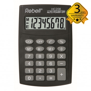 Rebell HC208 calcolatrice