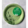 Gogreen Reed Go Green piatti di cartone ecologici Ø18 cm 10 pz.
