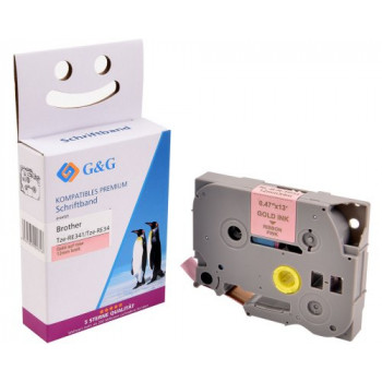 G&G nastro in seta, compatibile con Brother TZe-P34P