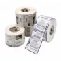Zebra Z-Perform 1000T etichette in carta 65 x 25 mm, adesivo permanente, non patinato, 8 rotoli x 5000