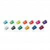 WEDO Laurel clip Signal 1, plastica, colori assortiti, 10 pezzi (1261199)