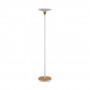 UNiLUX lampada da terra 44,6 W bianco/bambù