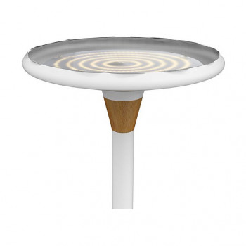 UNiLUX lampada da terra 44,6 W bianco/bambù