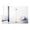 UNiLUX lampada da terra 44,6 W bianco/bambù