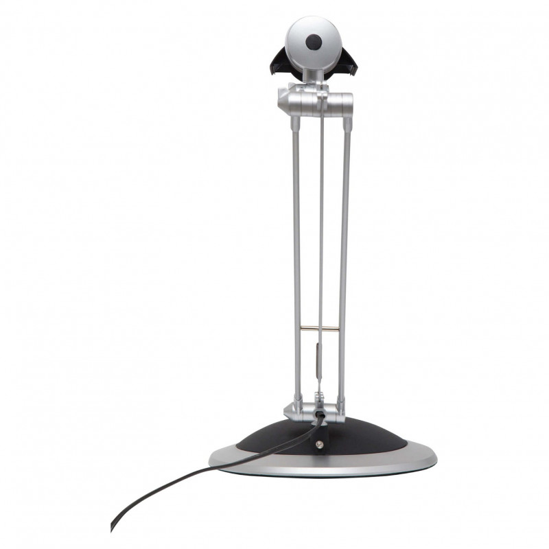 MAUL MAULoffice lampada da scrivania LED, 9,5 W, argento