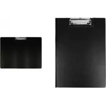 WESTCOTT portablocco, DIN A3 verticale, nero, cartone robusto con rivestimento in plastica