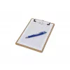 MAUL MAULbasic portablocco DIN A5 verticale, fibra dura, clip in metallo, apertura 8 mm, angoli arrotondati