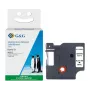G&G Ninestar nastro in seta compatibile con Dymo D1 / 46012