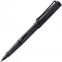 LAMY safari penna stilografica a cartucce, steel black, pennino M (1238794)