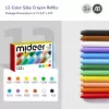Mideer ricambi Silky Crayons, morbidi e lavabili, 12 pz.