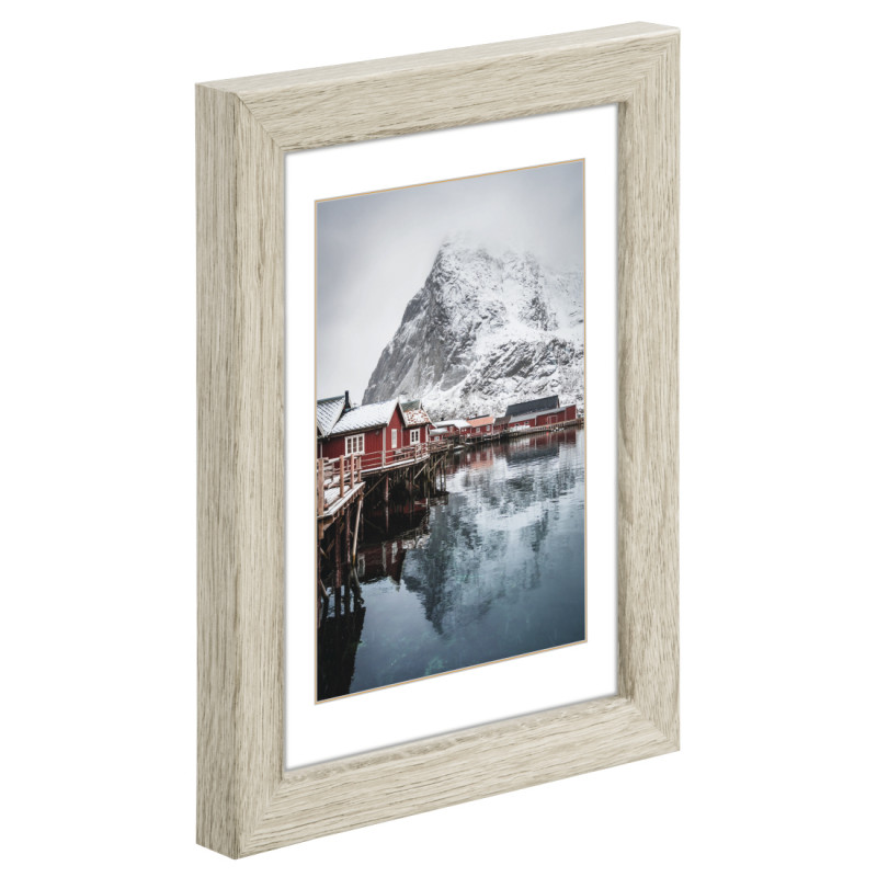 Hama Oslo cornice singola 20 x 28 cm, grigio pino, per tavolo/parete