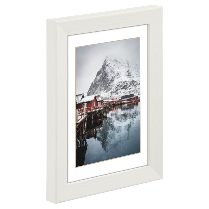 Hama Oslo cornice singola 20 x 28 cm, bianco, per tavolo/parete