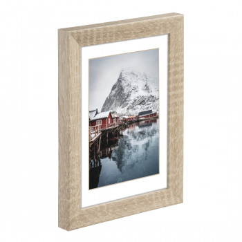 Hama Oslo Portafoto singolo 20 x 28 cm, rovere, per tavolo/parete