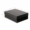 FALKEN PURE Scatola per conservazione 7,0 l nero 24,0 x 32,0 x 10,0 cm