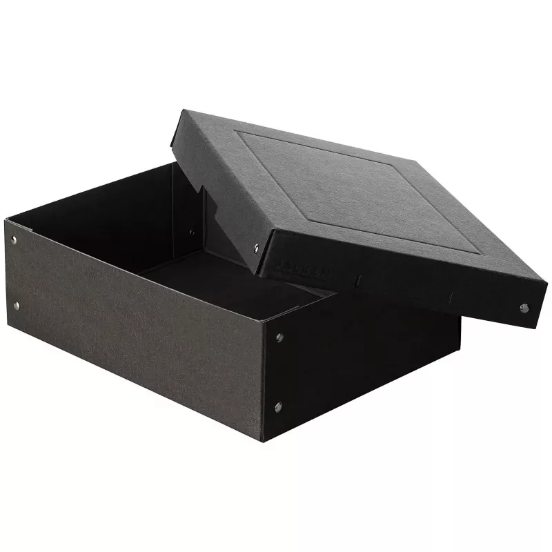 FALKEN PURE Scatola per conservazione 7,0 l nero 24,0 x 32,0 x 10,0 cm