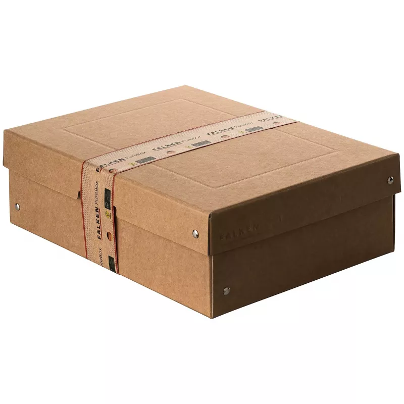 FALKEN PURE Scatola per conservazione 7,0 l marrone 24,0 x 32,0 x 10,0 cm