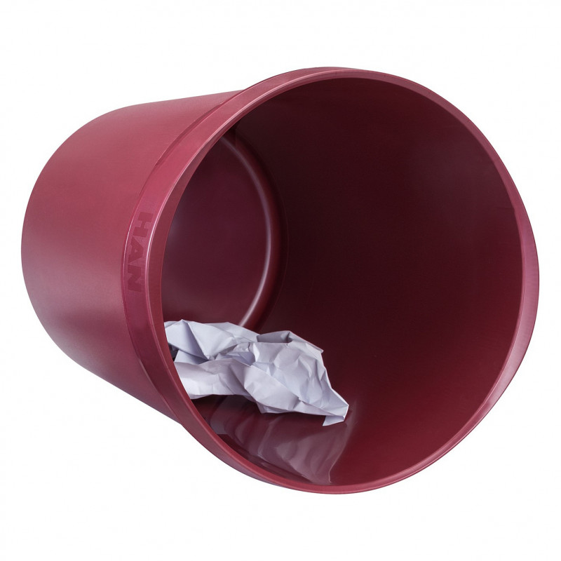 HAN Grip Karma cestino per rifiuti 18 l, rosso