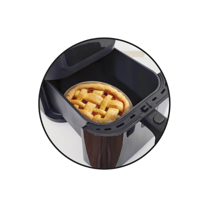 Guardini inserti rotondi in carta da forno per friggitrice ad aria Ø13,5 x 3 cm, 6 pezzi