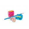 Pelikan Flower temperamatite doppio con contenitore, blu (700702)