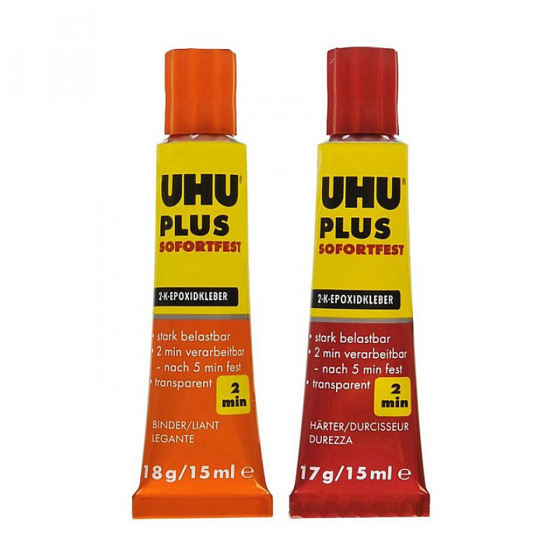 UHU presa rapida adesivo a 2 componenti, 35 g