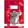 Herlitz quaderno scolastico A4, 16 fogli, a quadretti (rigatura 07), FSC
