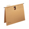 Leitz Alpha 1989-00-00 archivio a sospensione A4, cartoncino kraft 250 g, marrone naturale, 25 pz.