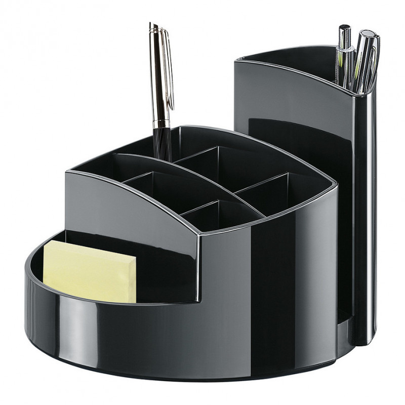 HAN portapenne 14,0 x 14,0 x 10,9 cm nero