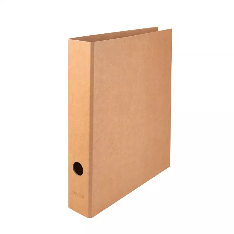 FALKEN PURE raccoglitore A4, dorso 5 cm, cartone marrone