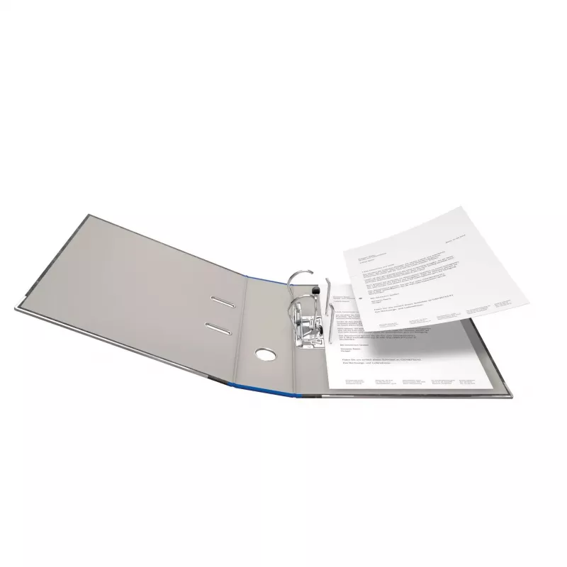 FALKEN raccoglitore riciclato A4, 8 cm, blu marmorizzato